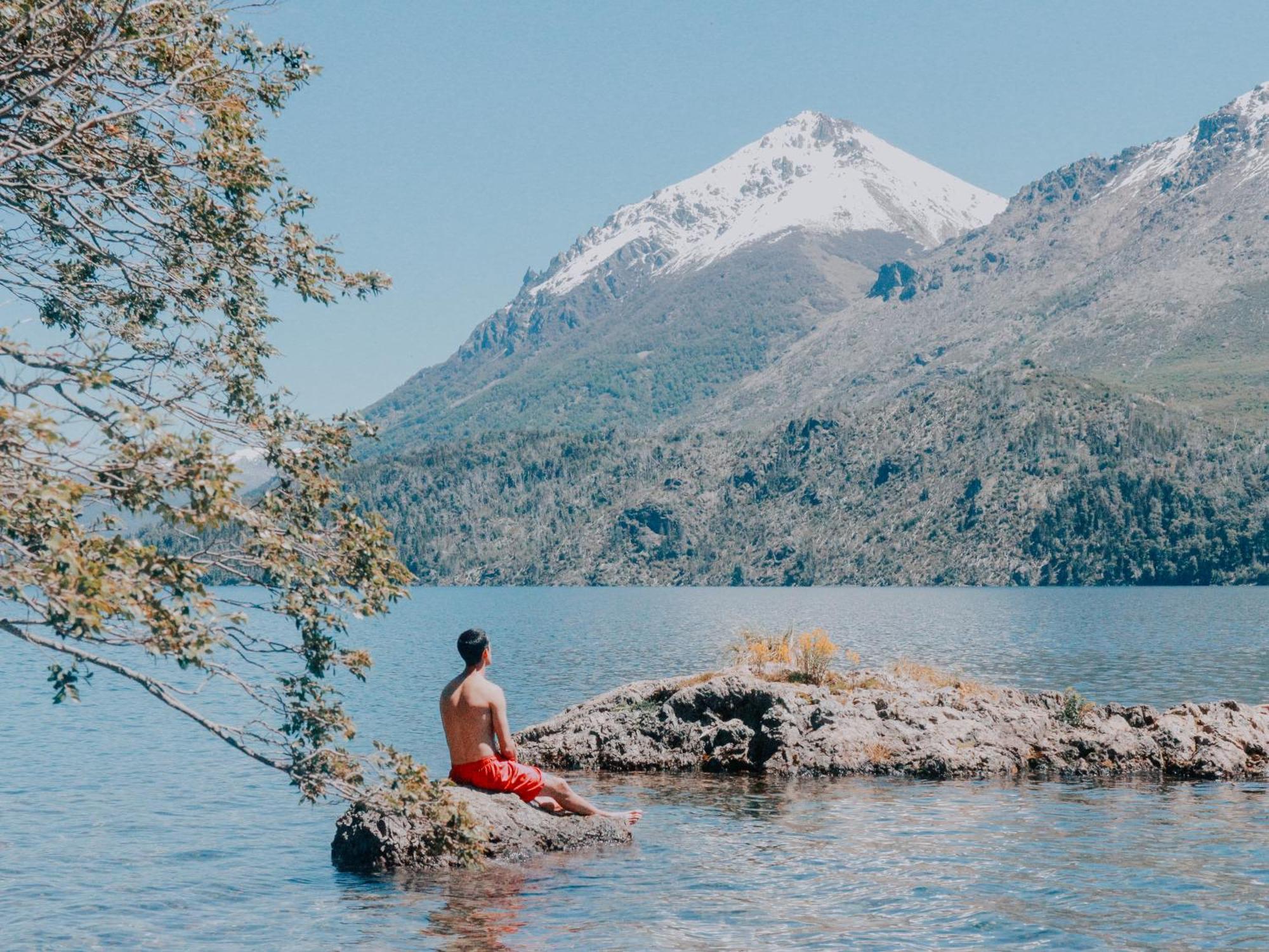 Indomito Hostel San Carlos de Bariloche Bagian luar foto